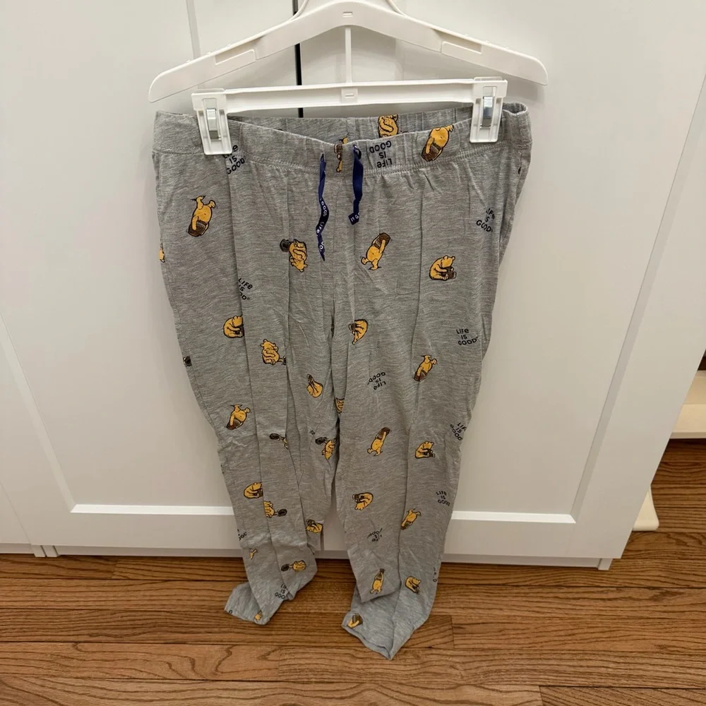 Life is good Winnie the Pooh flower pot PJs set - Picture 2 of 5